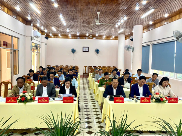 Hội nghị cho chủ trương đối với các đề án sắp xếp tổ chức bộ máy các cơ quan, đơn vị trong hệ thống chính trị huyện